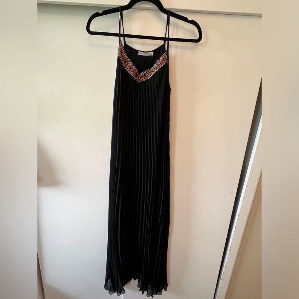 Black Boho Maxi Dress S